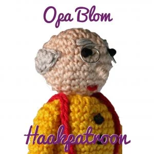 Haakpatroon-opa-blom