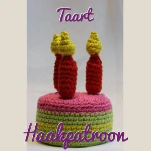Haakpatroon-taart