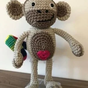 Gehaakte-aap-monito