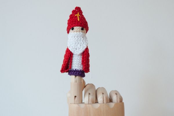 Tegen Zuinig Vijandig Vingerpoppetje Sinterklaas - Haked