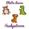 Platte dieren haken - haakpatroon