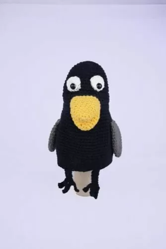 Benodigdheden Handpop vogel haken