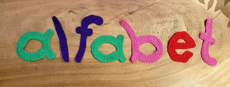 Haakpatroon Alfabet letters haken - Afbeelding 2
