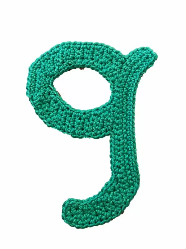 Haakpatroon Alfabet letters haken - Afbeelding 23