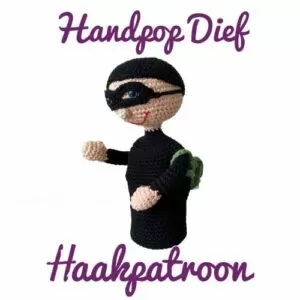Haakpatroon handpop Dief