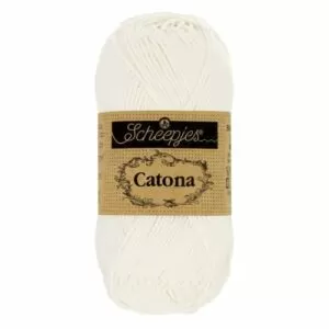 Scheepjes Catona 105 Bridal White