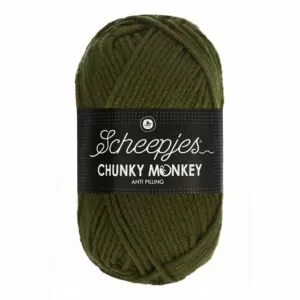 Scheepjes Chunky Monkey 1027 Moss Green