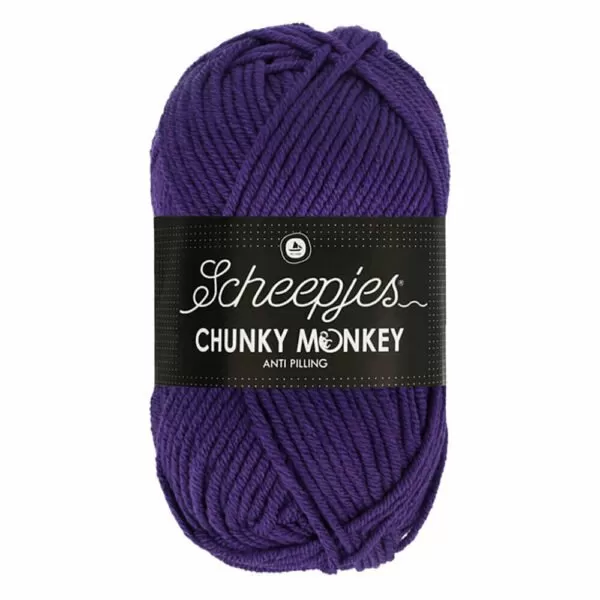 Scheepjes Chunky Monkey 2001 Deep Violet