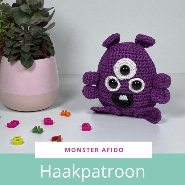 Monster Afido haakpatroon klein