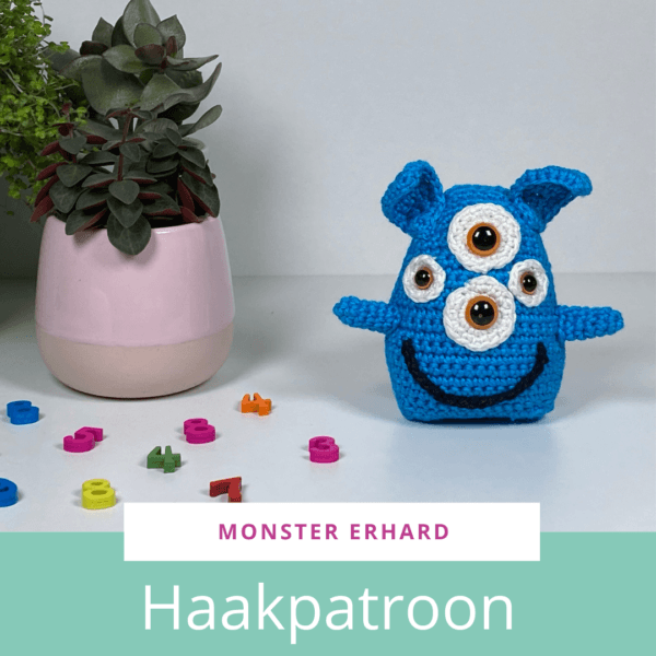 Monster Erhard haakpatroon klein