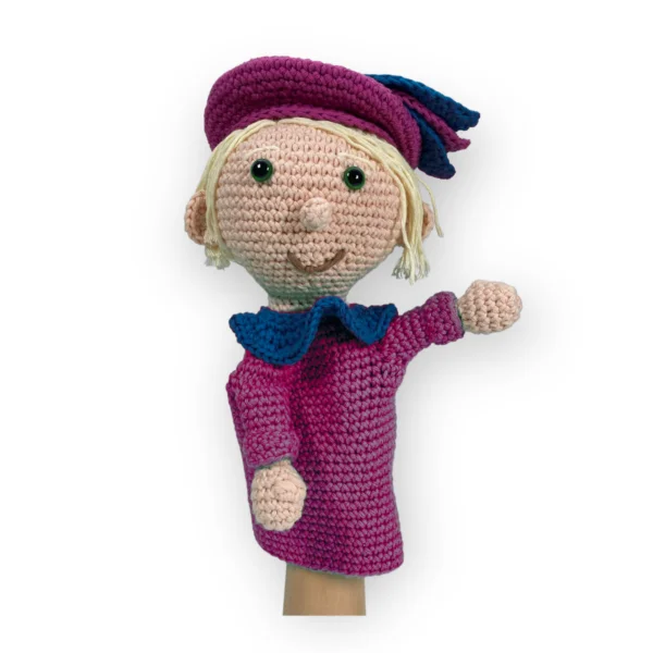 Piet meisje Handpop Haakpatroon