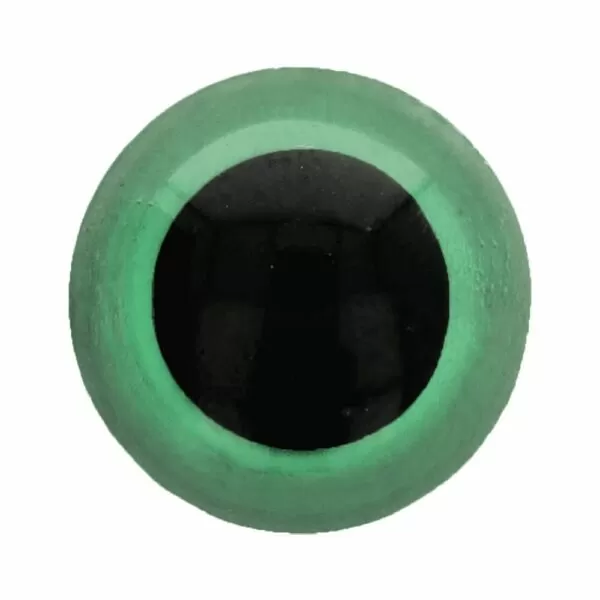 Veiligheidsoogjes 6mm Groen (5 paar)