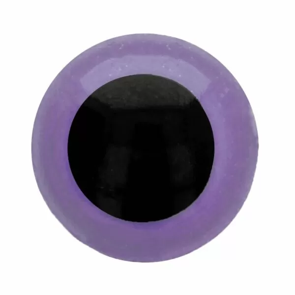 Veiligheidsoogjes 6mm Paars (5 paar)