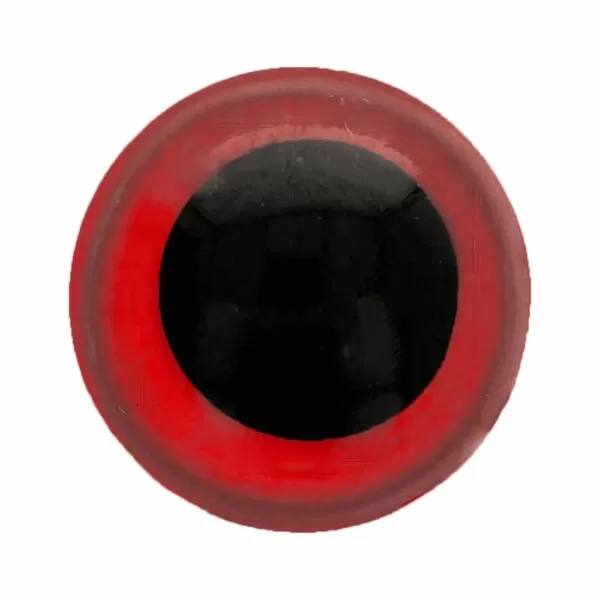 Veiligheidsoogjes 6mm Rood (5 paar)