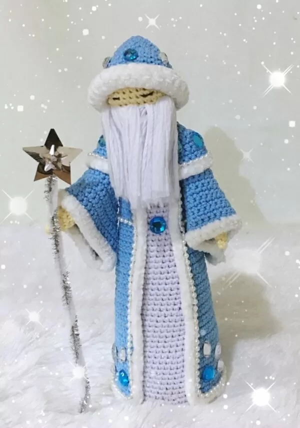 Haakpatroon Grandfather Frost & The Snow Maiden - Afbeelding 2