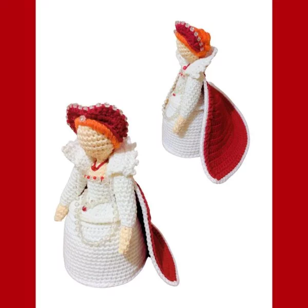 Haakpatroon Queen Elizabeth I (koningin Elizabeth I)