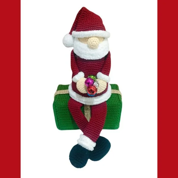 Haakpatroon Santa's kadootje