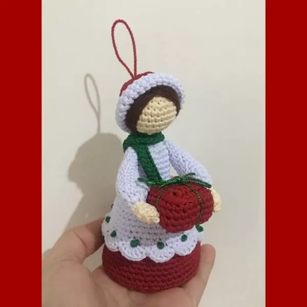 Haakpatroon Christmas Lady