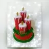 Haakpatroon Christmas Candles Centerpiece