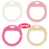 Opry Cosihanger 60mm in de kleur wit, lichtroze, donkerroze en beige