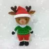 Haakpatroon Kerstman, sneeuwpop, rendier - Christmas Trio - Afbeelding 3