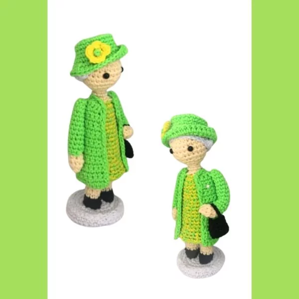 Haakpatroon HM Queen Elizabeth II (koningin Elizabeth II) - Afbeelding 3