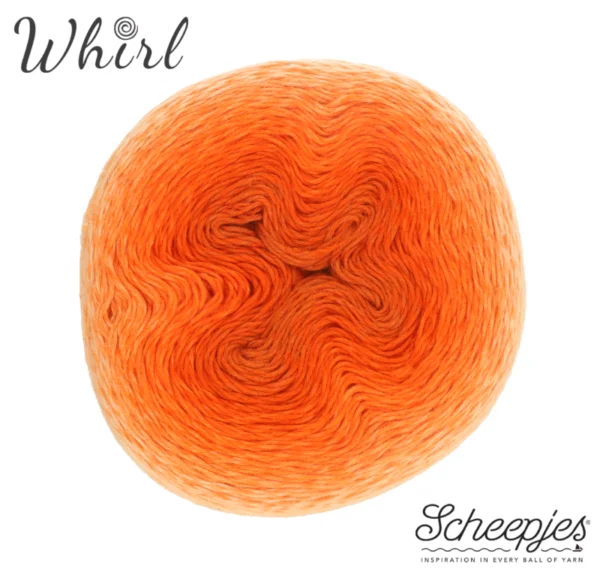 Scheepjes Whirl 554 Tangerine Tambourine