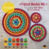 Triptych Mandala MAL - Kleurenpakket #2 Rainbow Bright - Ontworpen door Esther Dijkstra