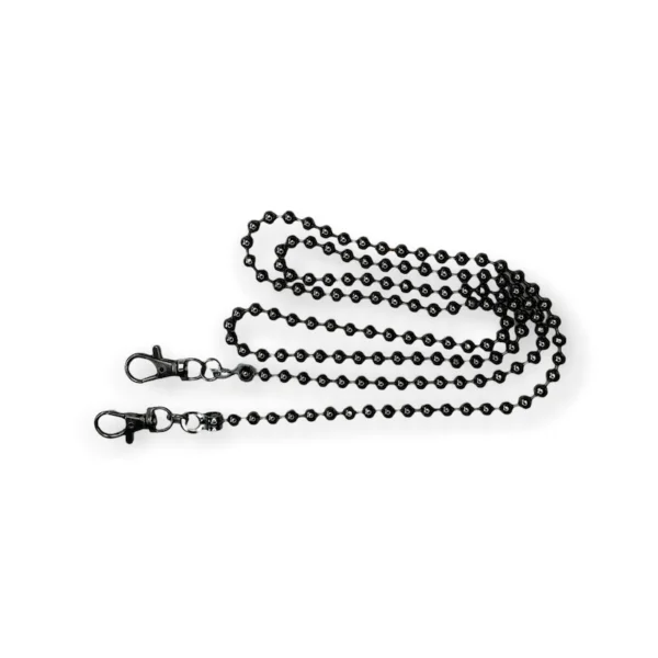 Kralenketting voor tasbeugel 120 Cm Oud Zwart
