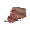Kralenketting voor tasbeugel 120 Cm Oud Zwart - Afbeelding 3
