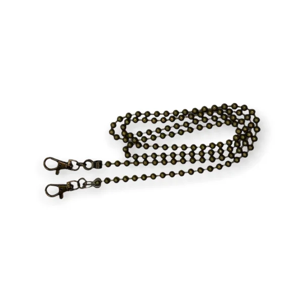 Kralenketting voor tasbeugel 120 Cm Antiek Brons