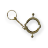 Sleutelhanger mini portemonnee haken 4 Cm Goud - Afbeelding 4
