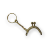Sleutelhanger mini portemonnee haken 4 Cm Goud