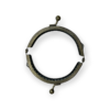Portemonnee haken beugel 8.5 Cm Antiek Brons - Afbeelding 4