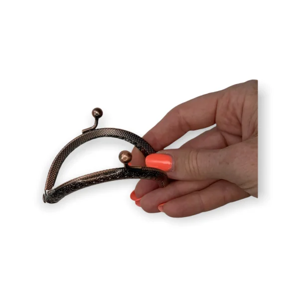 Portemonnee haken beugel 8.5 Cm Koper - Afbeelding 2