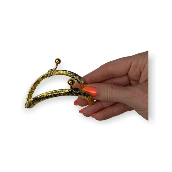 Portemonnee haken beugel 8.5 Cm Goud - Afbeelding 2