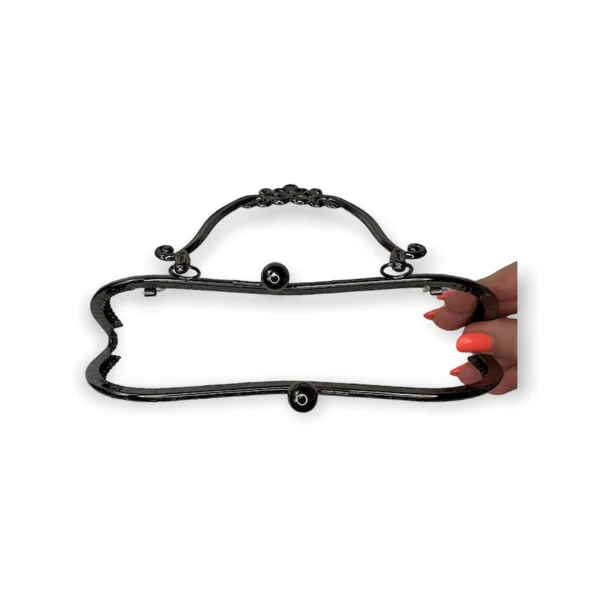 Tasbeugel Zwart 20.5 Cm Tas haken - Afbeelding 2