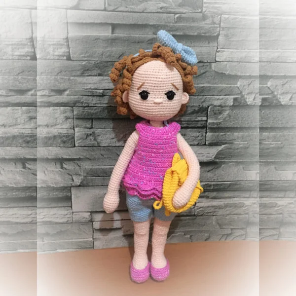Haakpatroon De Marie Louise aankleed pop - Afbeelding 3