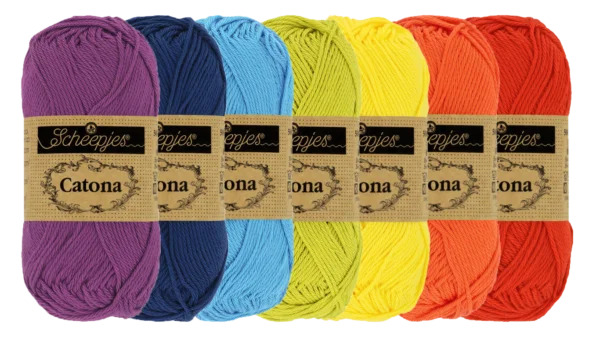 Deken haken - 7 kleuren - echte regenboog