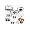 Grappige Ogen Set 2-3 cm 9 stuks