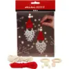 Mini Creative Kit Kerst Elf Macramé 14 Cm - Afbeelding 5