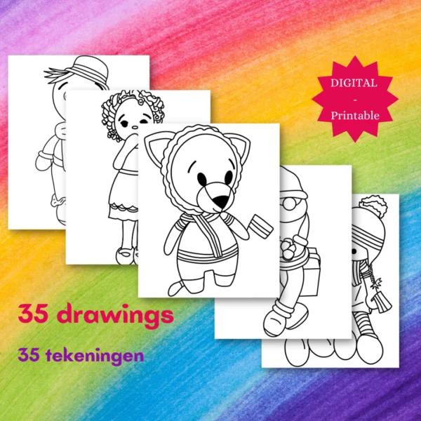 Craftygenesindonesia Kleurboek - Afbeelding 2