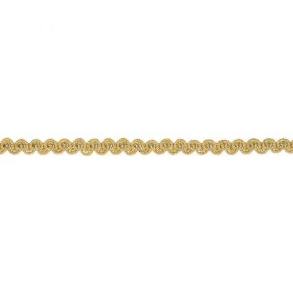 Goud band goud - 7mm breed - 100 cm lang