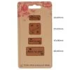 Opry leren labels Made by papa - Afbeelding 3