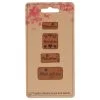 Opry leren labels Made with love