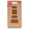 Opry leren labels Made with love for you
