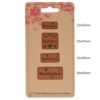 Opry leren labels Made with love for you - Afbeelding 3