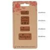 Opry leren labels Made with love for you - Afbeelding 3