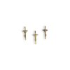 Bedel Kruis Goud Jezus 48mm