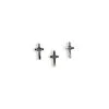 Bedel Kruis Jesus Zilver 38mm